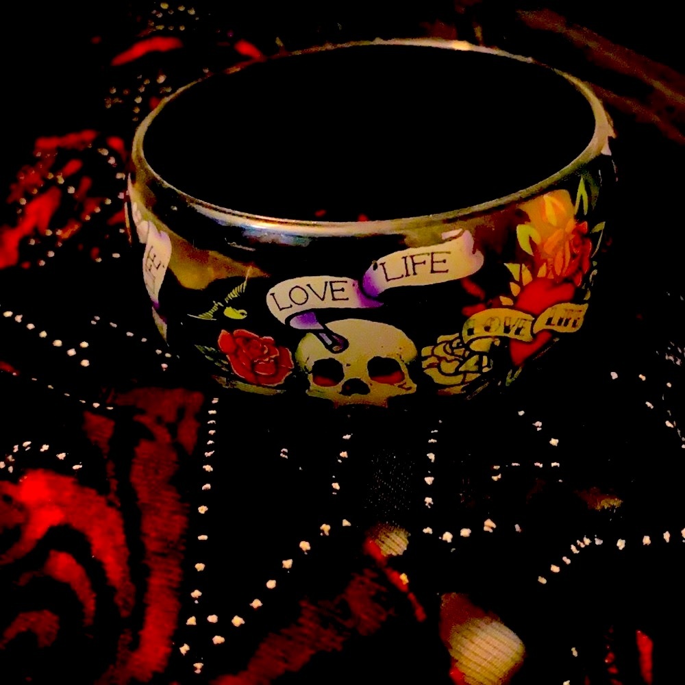 💀Ed Hardy Tattoo Bangle/Bracelet